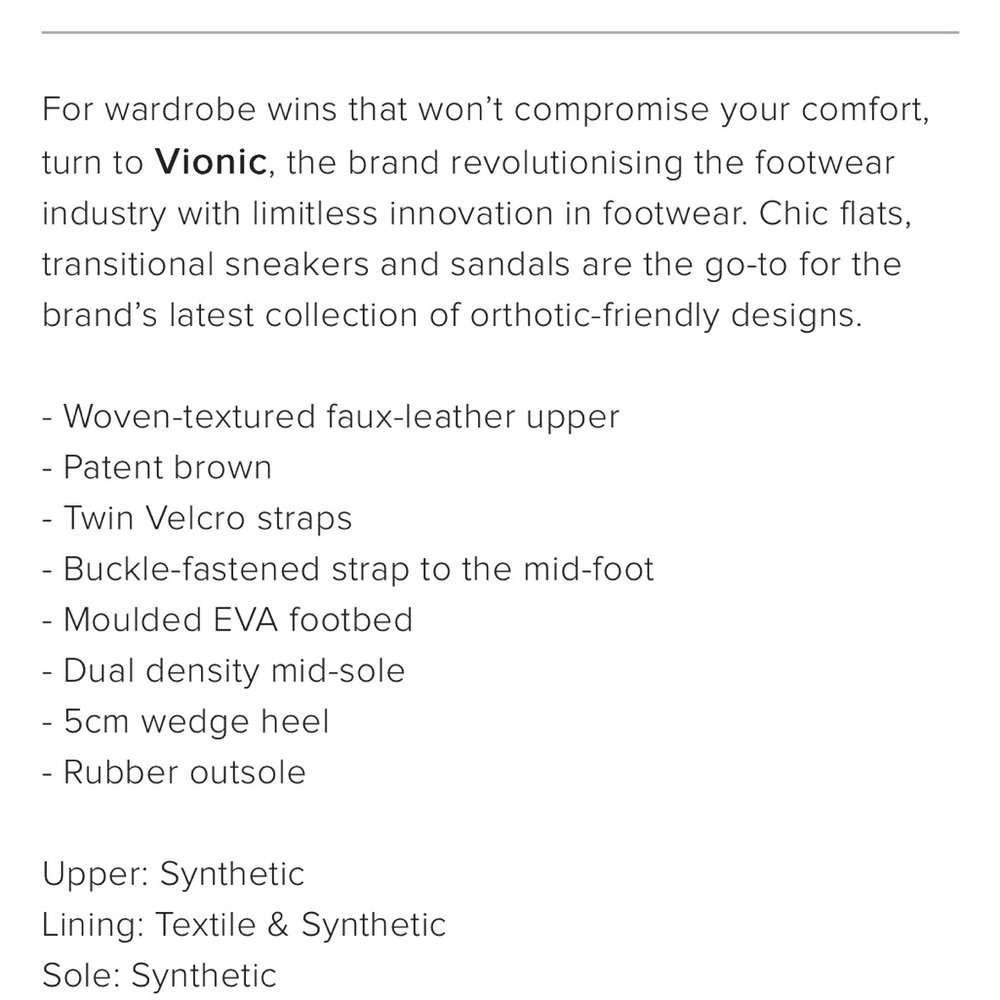 Vionic Women's Brown Sandals - Picture 7 of 7
